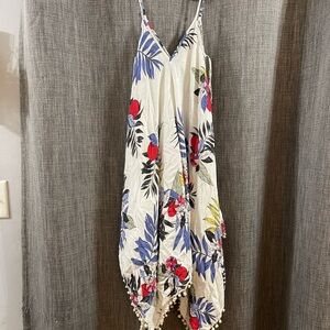 Goa Floral Print Cover Up Dress